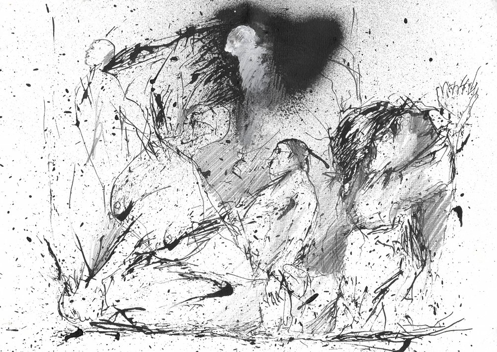 Udtryksfulde menneskefigurer af Frederic Belaubre