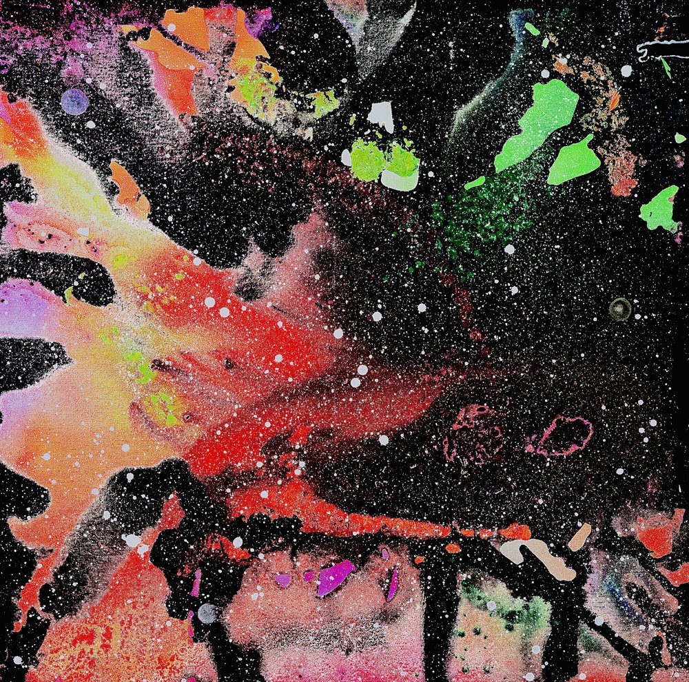 Kosmisk farveeksplosion af Fredrik Olsen