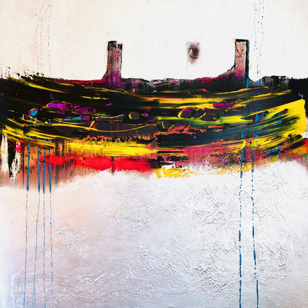 Dynamisk abstrakt skyline af Fredrik Olsen