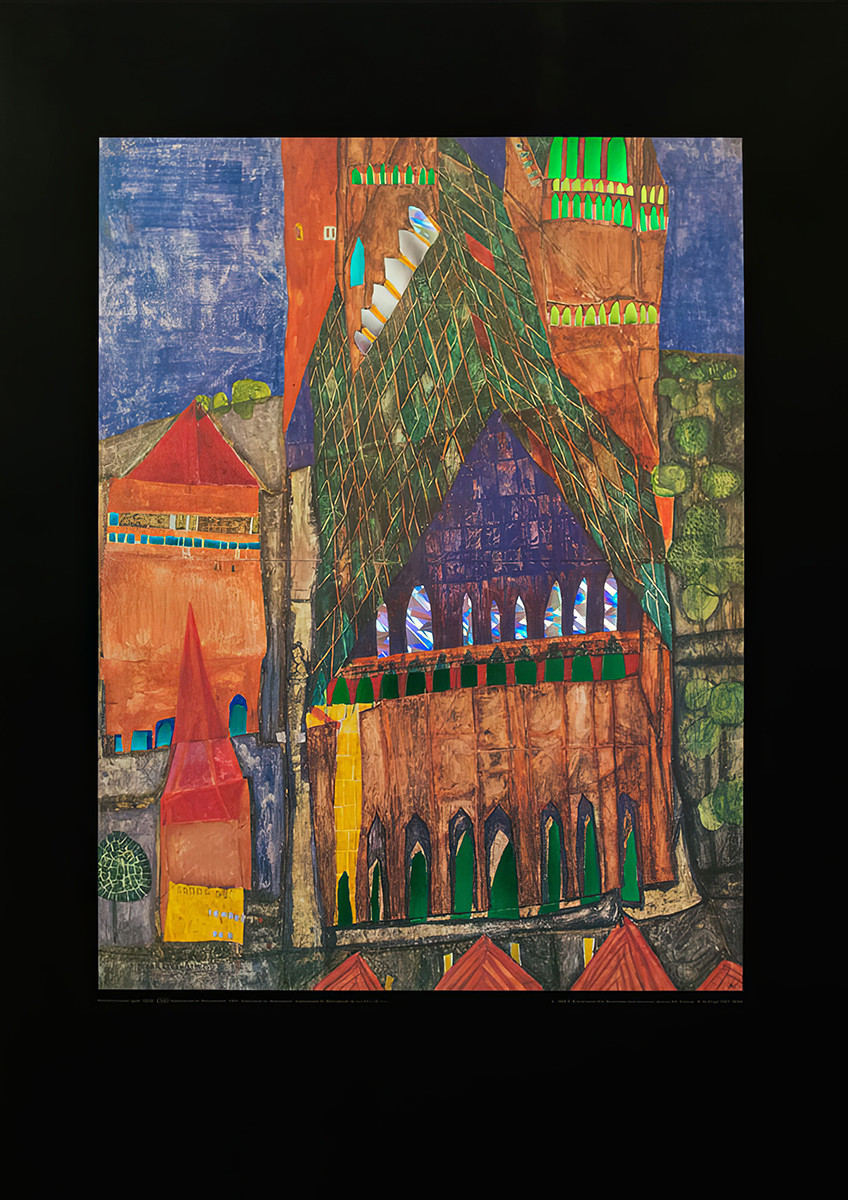 Katedralen 1 af Friedensreich Hundertwasser