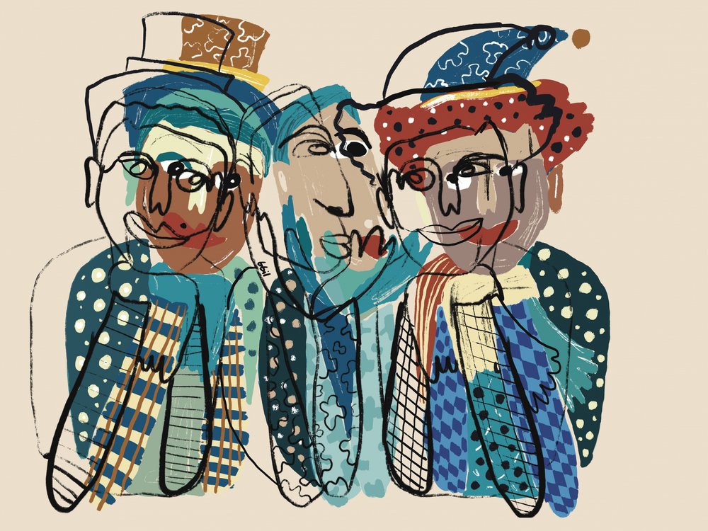 Fantastiske abstrakte figurer af GIovanna Gil Alves