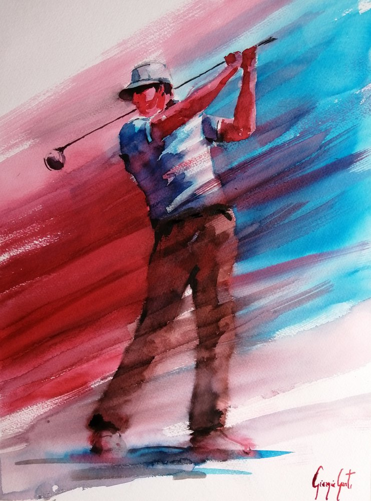 Dynamisk golfsving af Giorgio Gosti