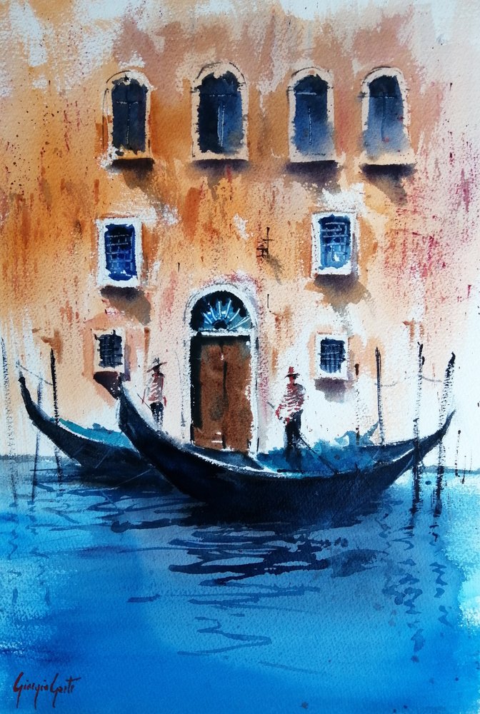 Vandveje i Venedig af Giorgio Gosti