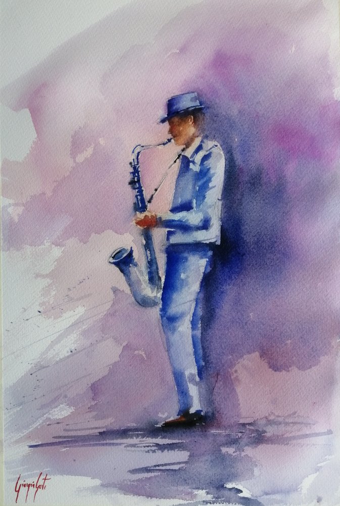 musiker 11 af Giorgio Gosti