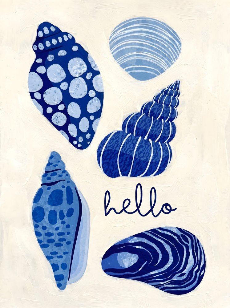 Hej Blue Seashells af HUGO