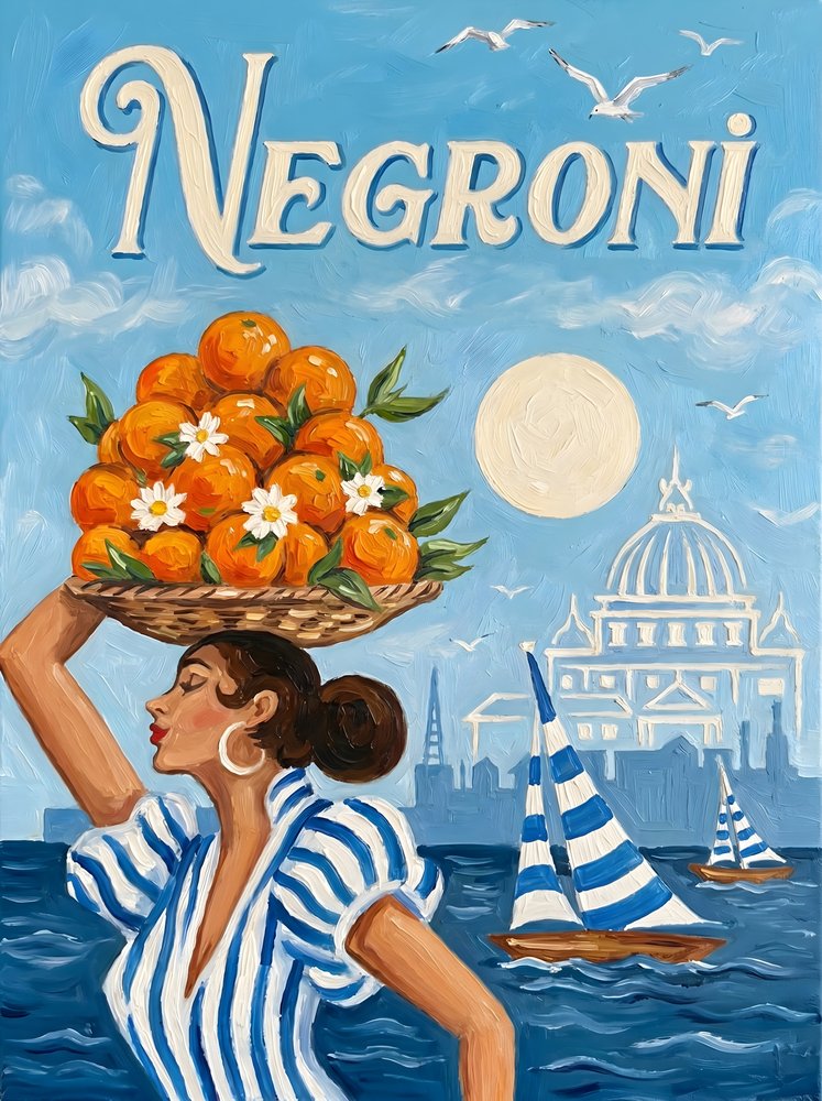 Middelhavs-Negroni-sommer af HUGO