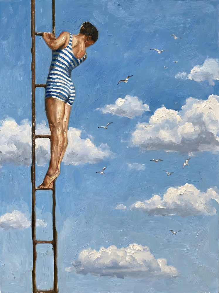 Sky Ladder-svømmeren af HUGO
