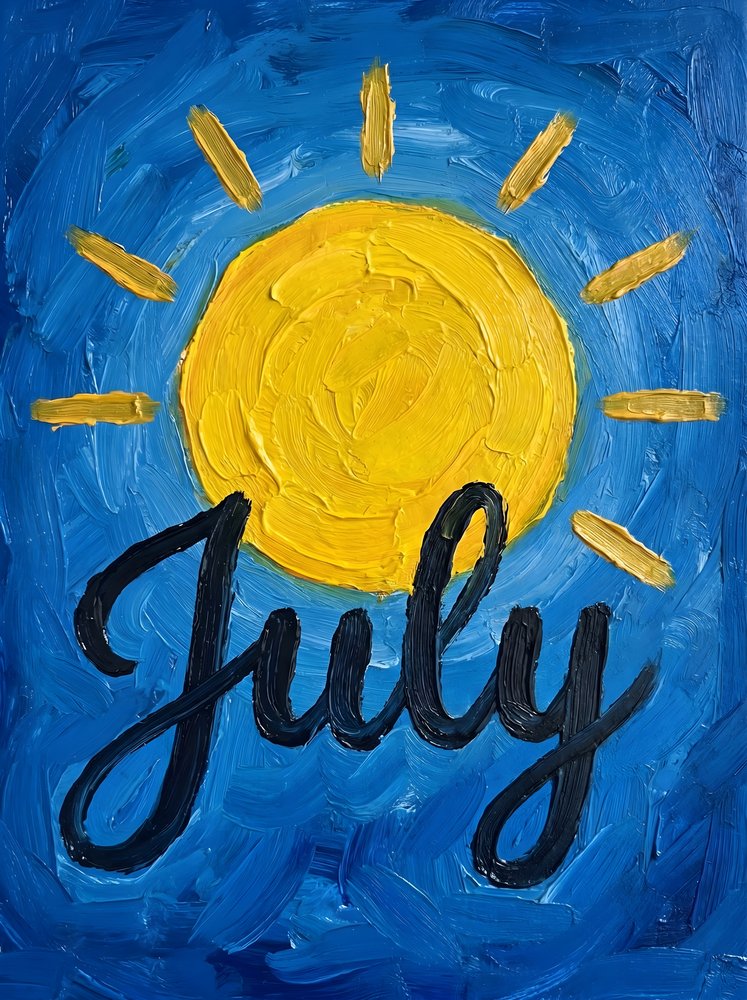Den varme juli-sol af HUGO