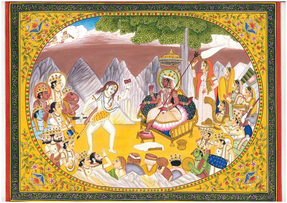 Den Guddommelige Hinduiske Forsamling af IMAGINEERS STUDIO