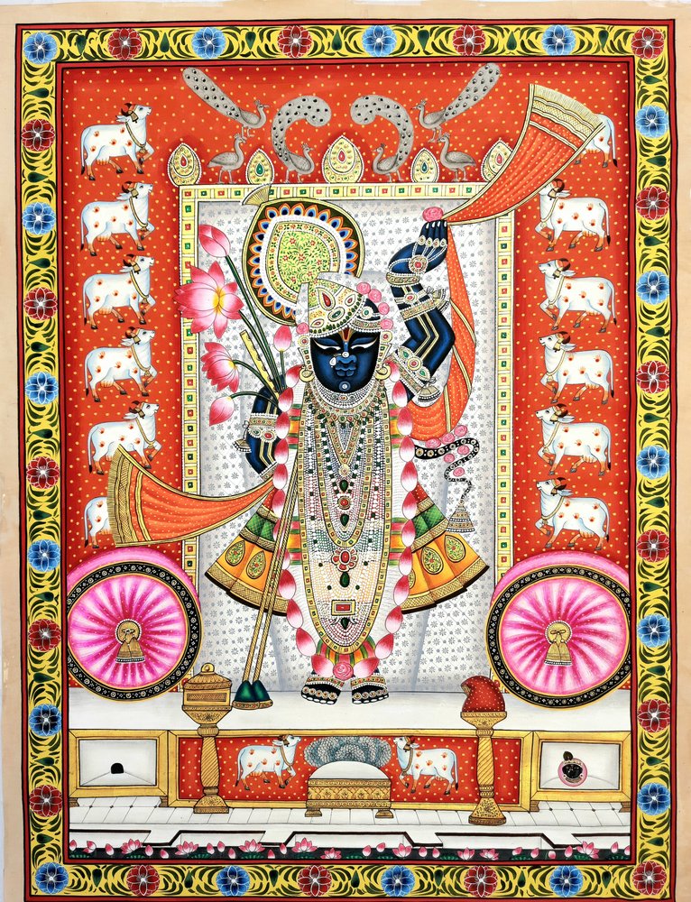 Den livlige indiske Shrinathji af IMAGINEERS STUDIO