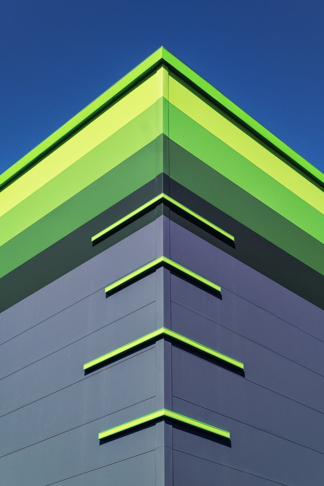 Moderne grøn geometri af Igor Bakotic