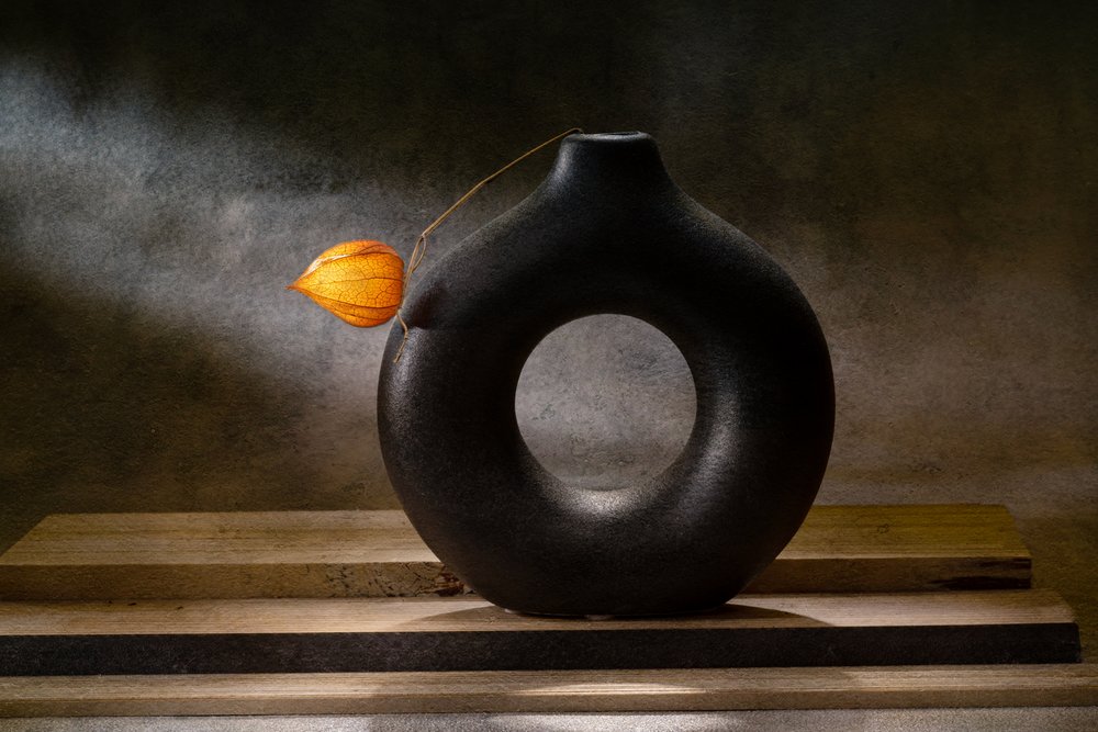 Moderne vase i efterårsglød af Igor Kopcev