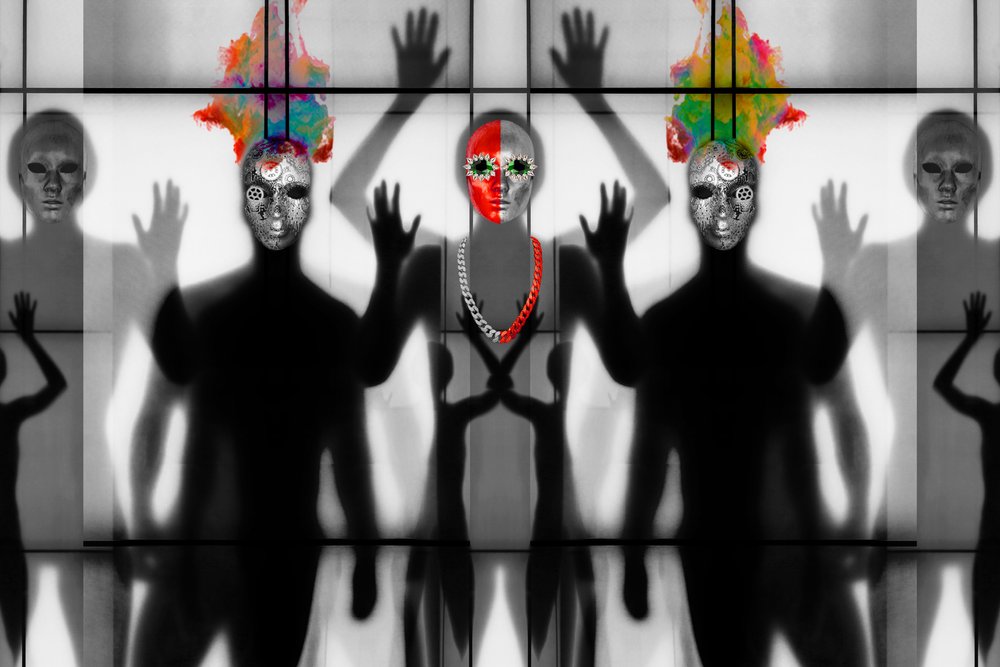 Refleksioner over maskerede figurer af Igor Shrayer