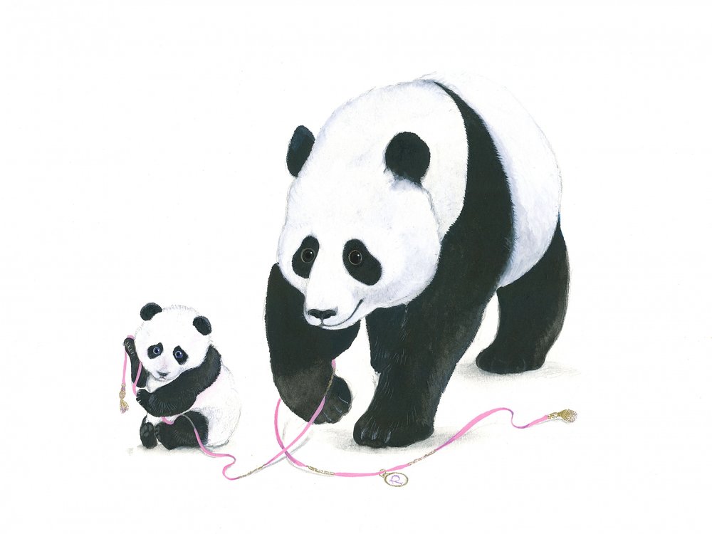 Pandaens legetid af Isabelle Brent