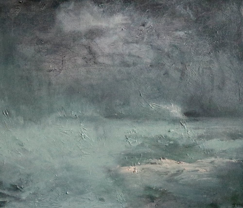 Tågede havdybder af JMF FINE ART