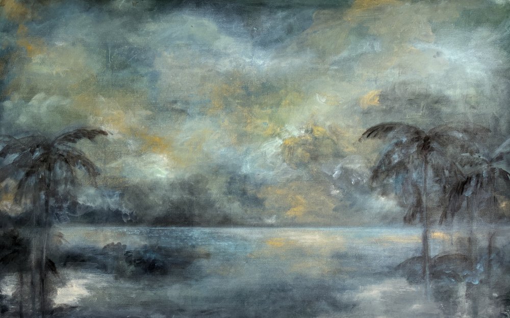 Stemningsfulde tropiske refleksioner af JMF FINE ART