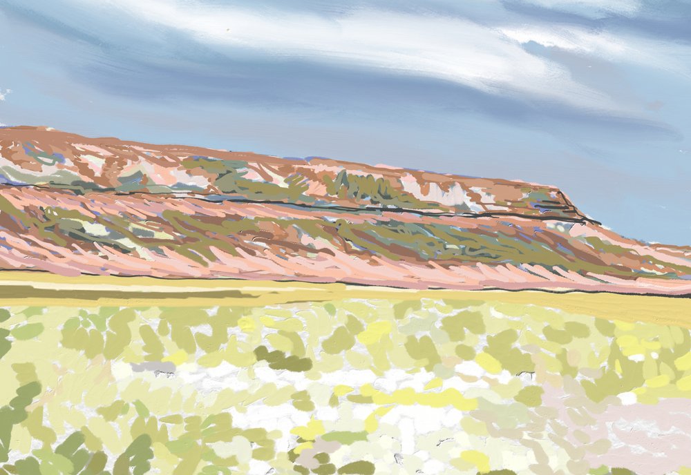 Painted Desert-mesaen af Jenna Alheit