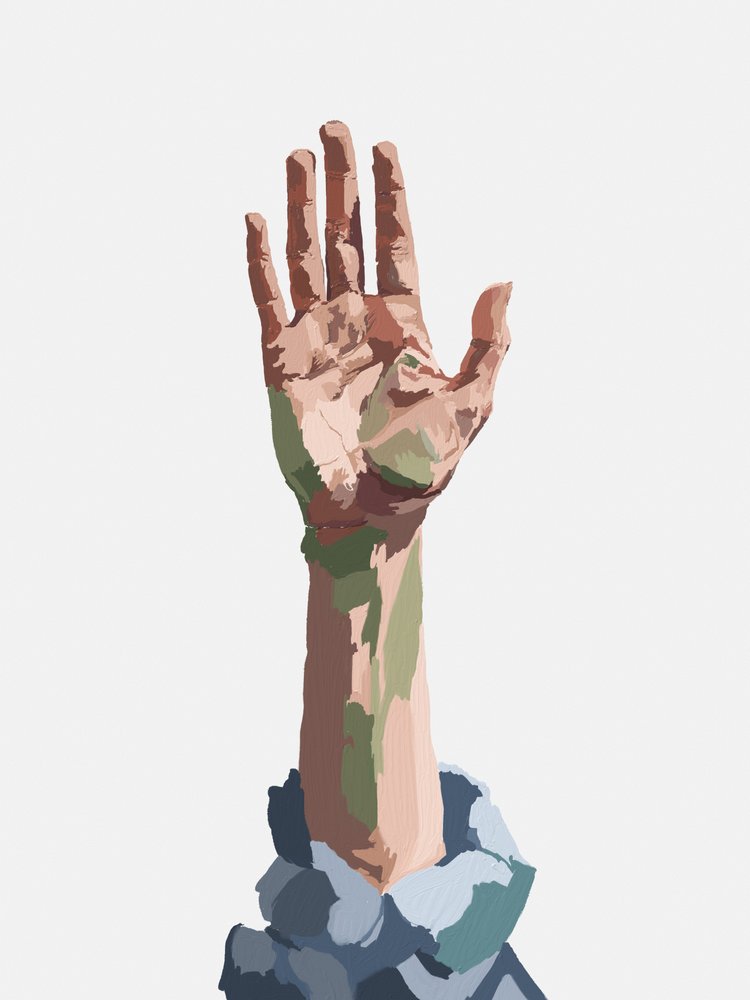 På vej mod Painted Hand af Jenna Alheit