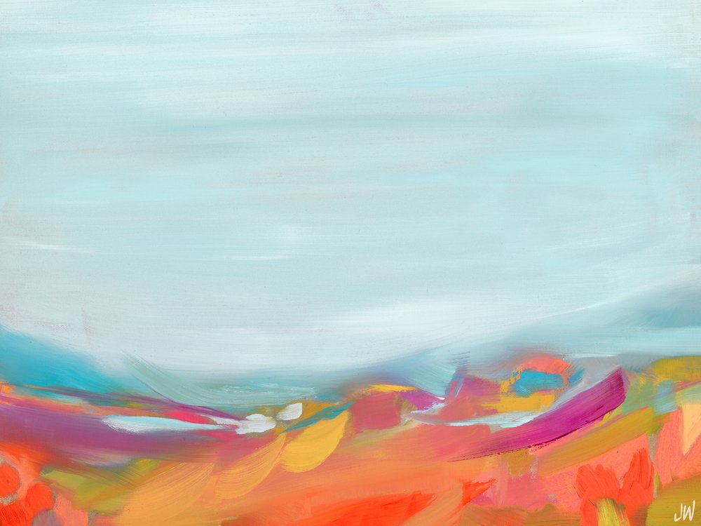 Aqua Sky af Jenny Westenhofer