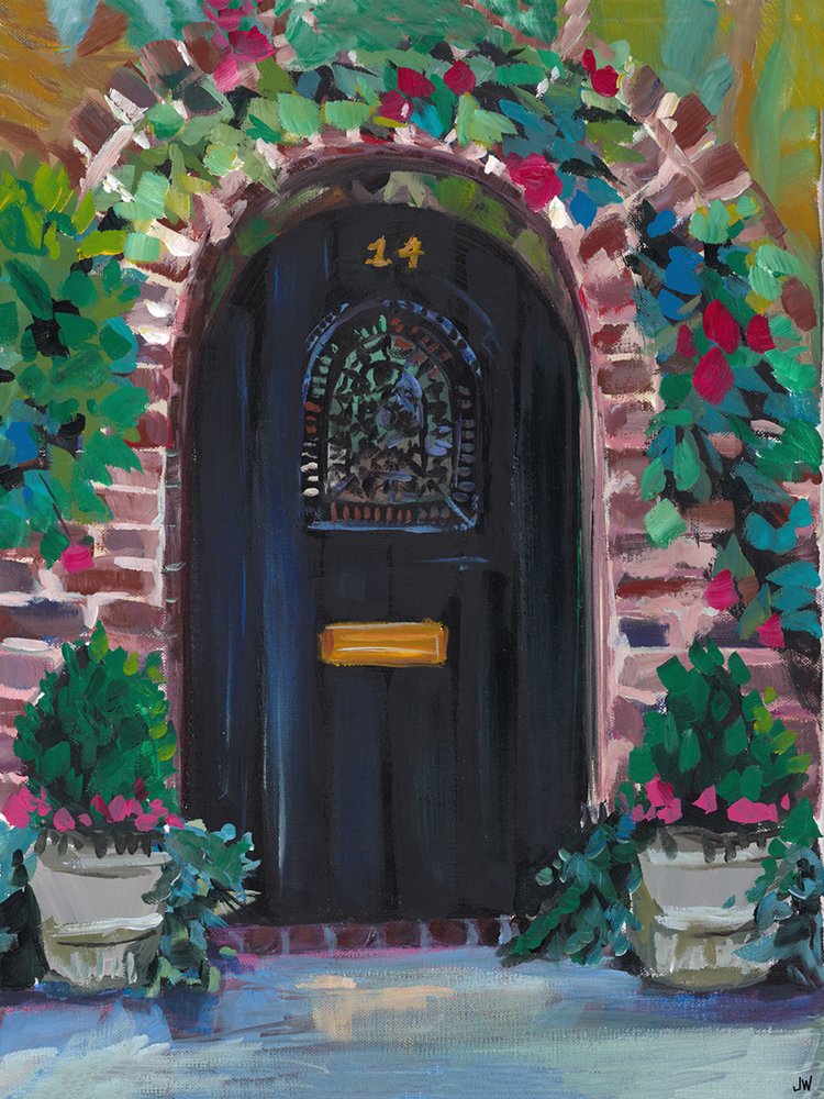 Black Door af Jenny Westenhofer