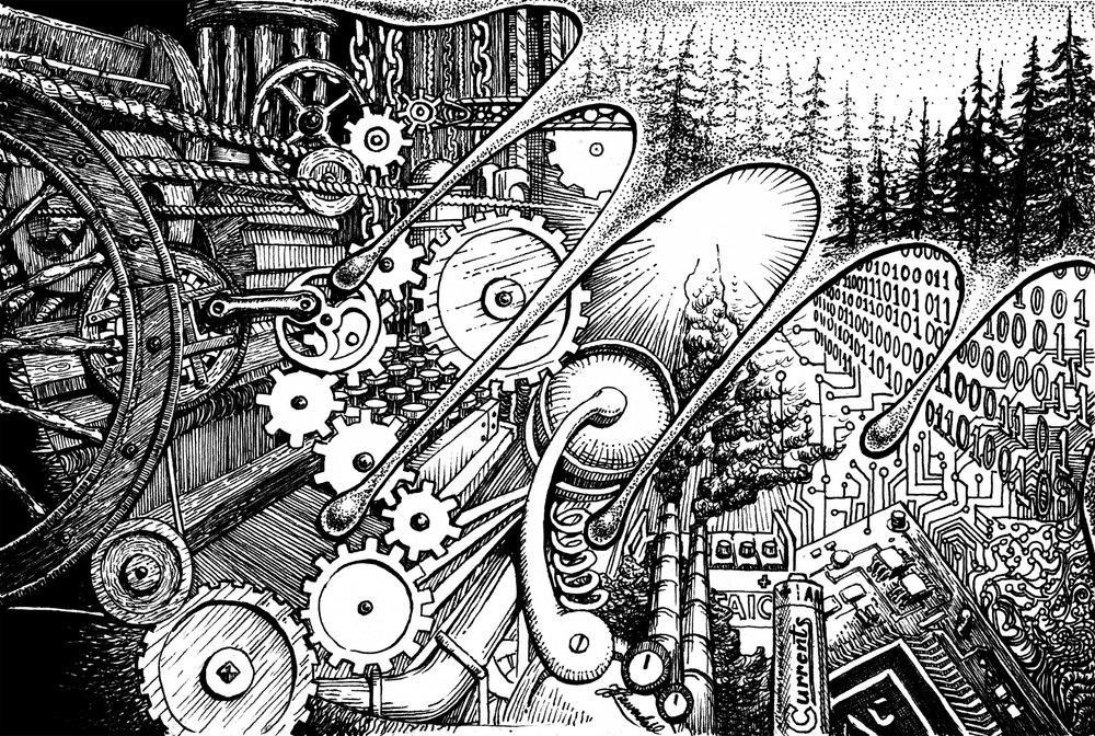 Steampunk-digitalskoven af Johan Liewendahl