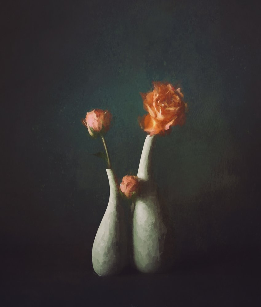 Moody Rose-vaser af John-Mei Zhong