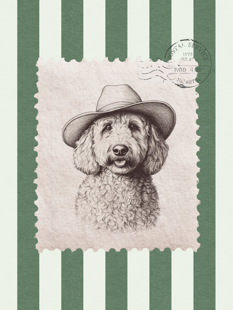 Cowboyhat-doodle af Jolly and Dash