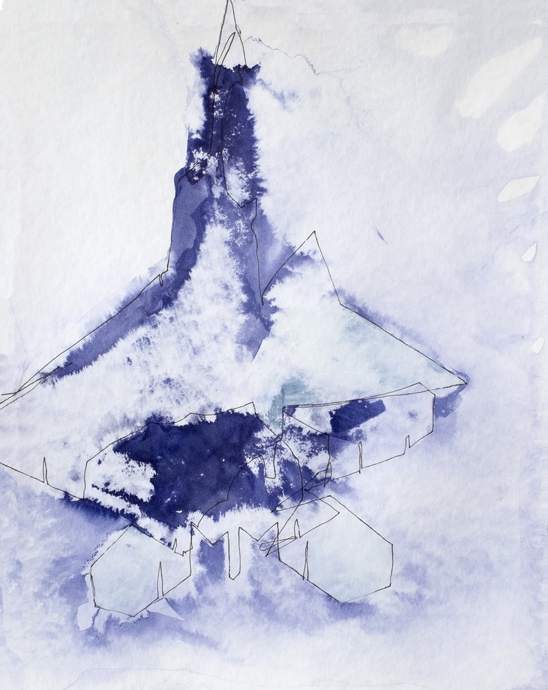 Kampjet-undersøgelsen (indigo 3) af Joshua Hoskins
