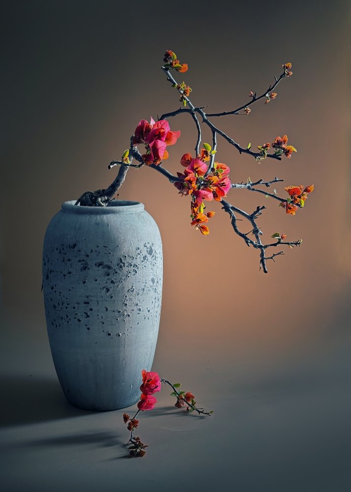 Zen-blomsterarrangement af Judy Tseng