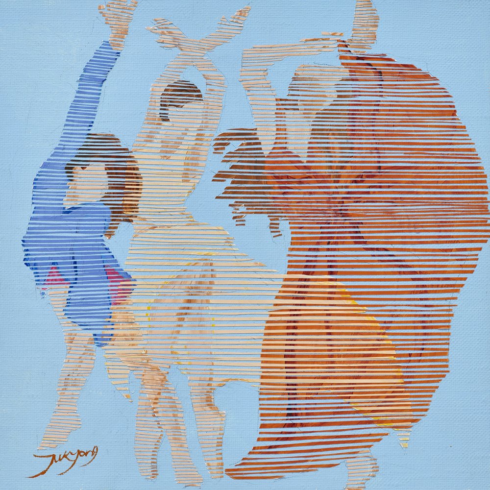 Flydende dansefigurer af Jukyong Park