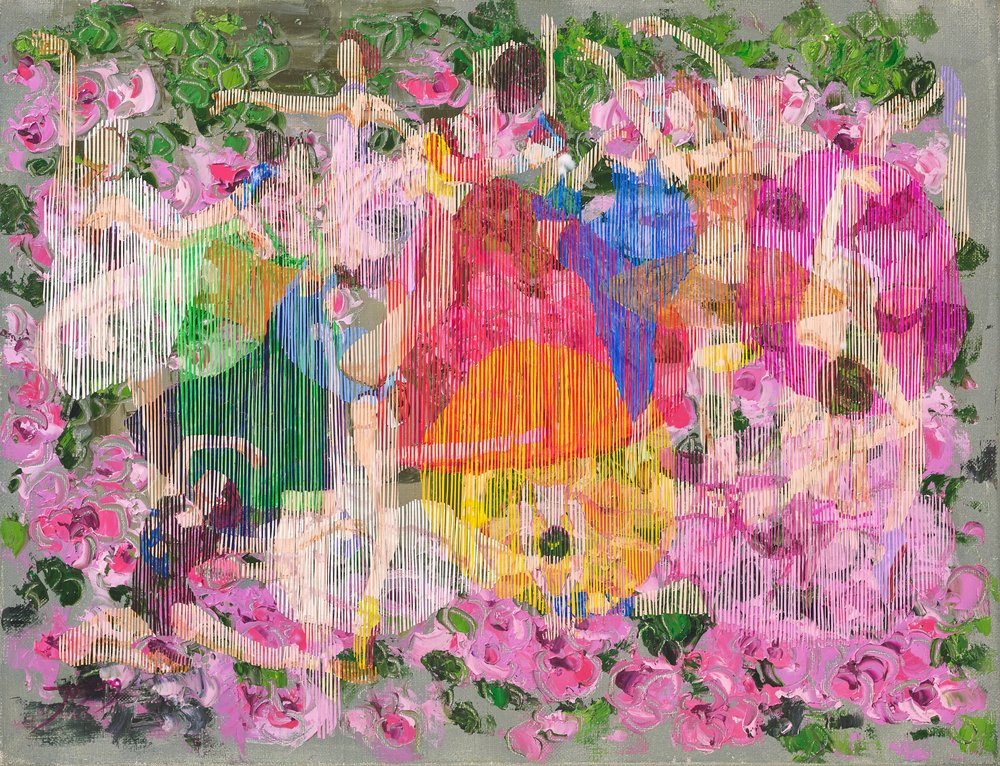 Glade havedansere af Jukyong Park