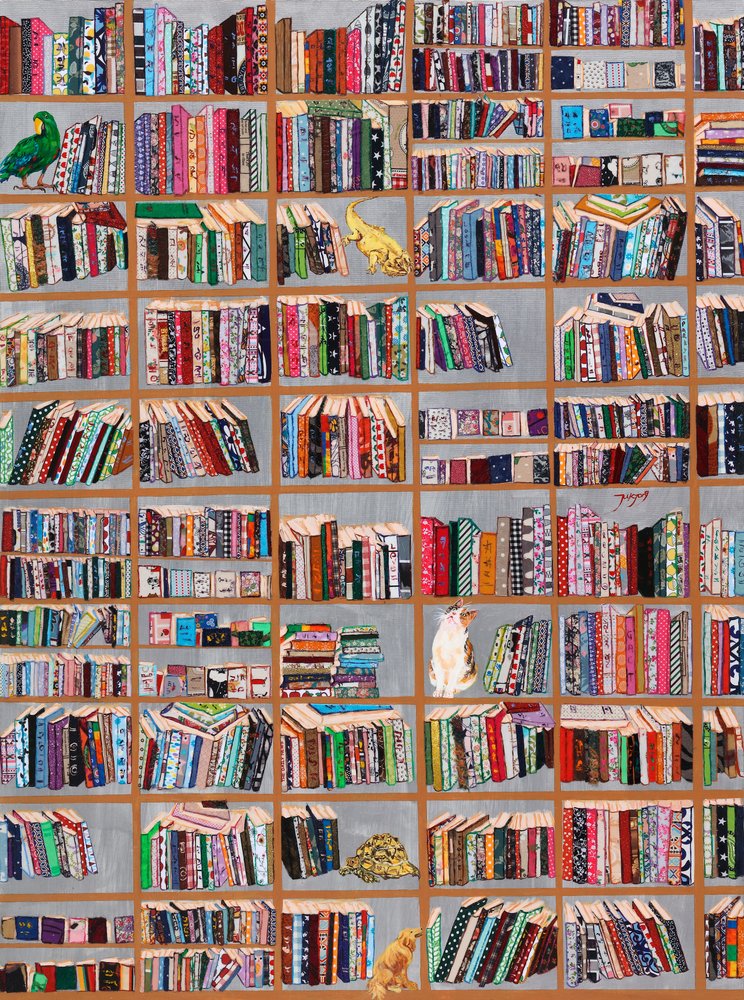De fantasifulde biblioteksvenner af Jukyong Park