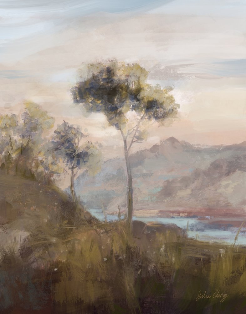 Hazy Mountain Retreat af Julia Cheney