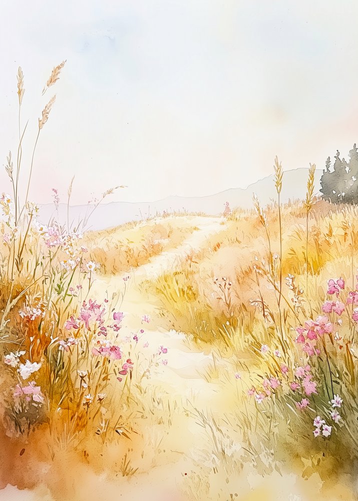Golden Meadow-stien af Justyna Jaszke