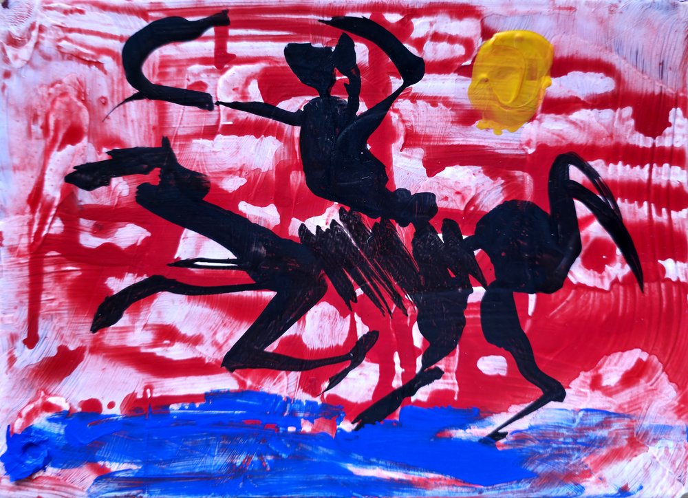 Primal Rider-kamp af Kanat Ibragimov