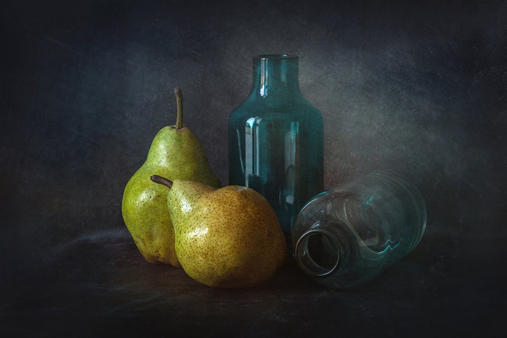 Moody Pears-glasflasker af Lenka