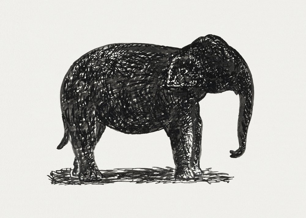 Elephant (ca. 1891–1941) af Leo Gestel