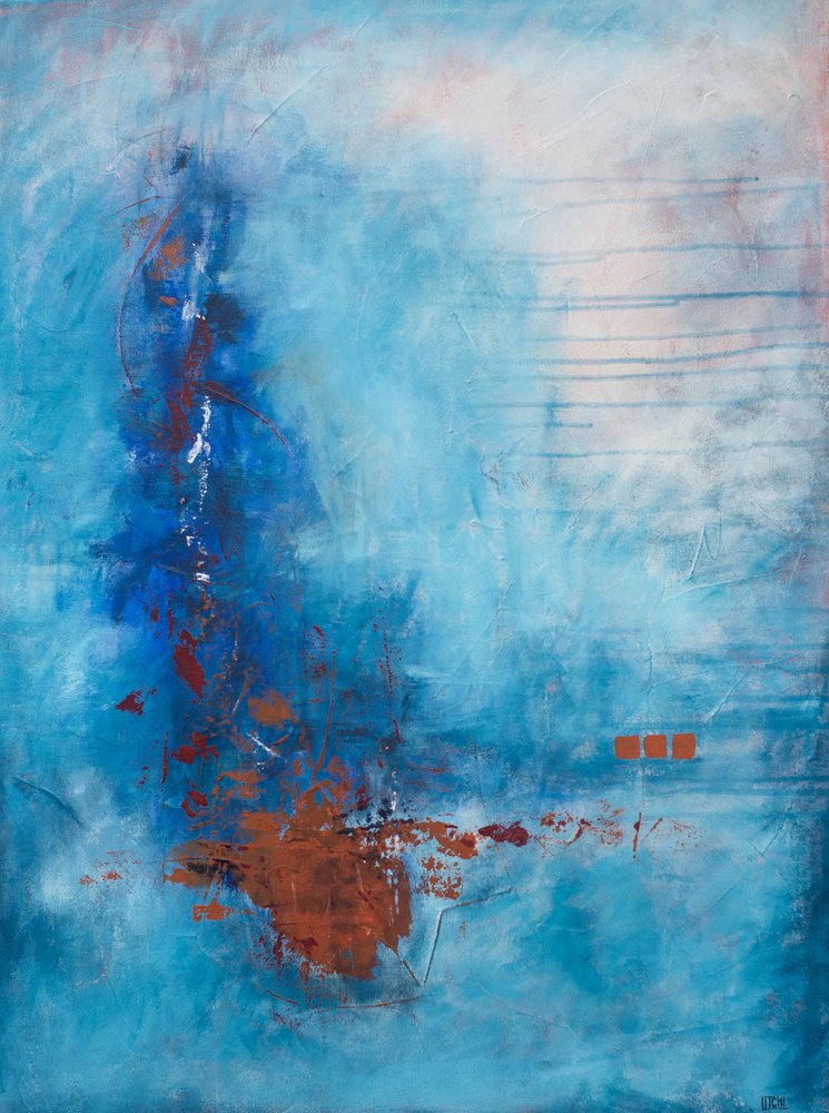 Aqua Flow Kontrast af Lillian Christiansson