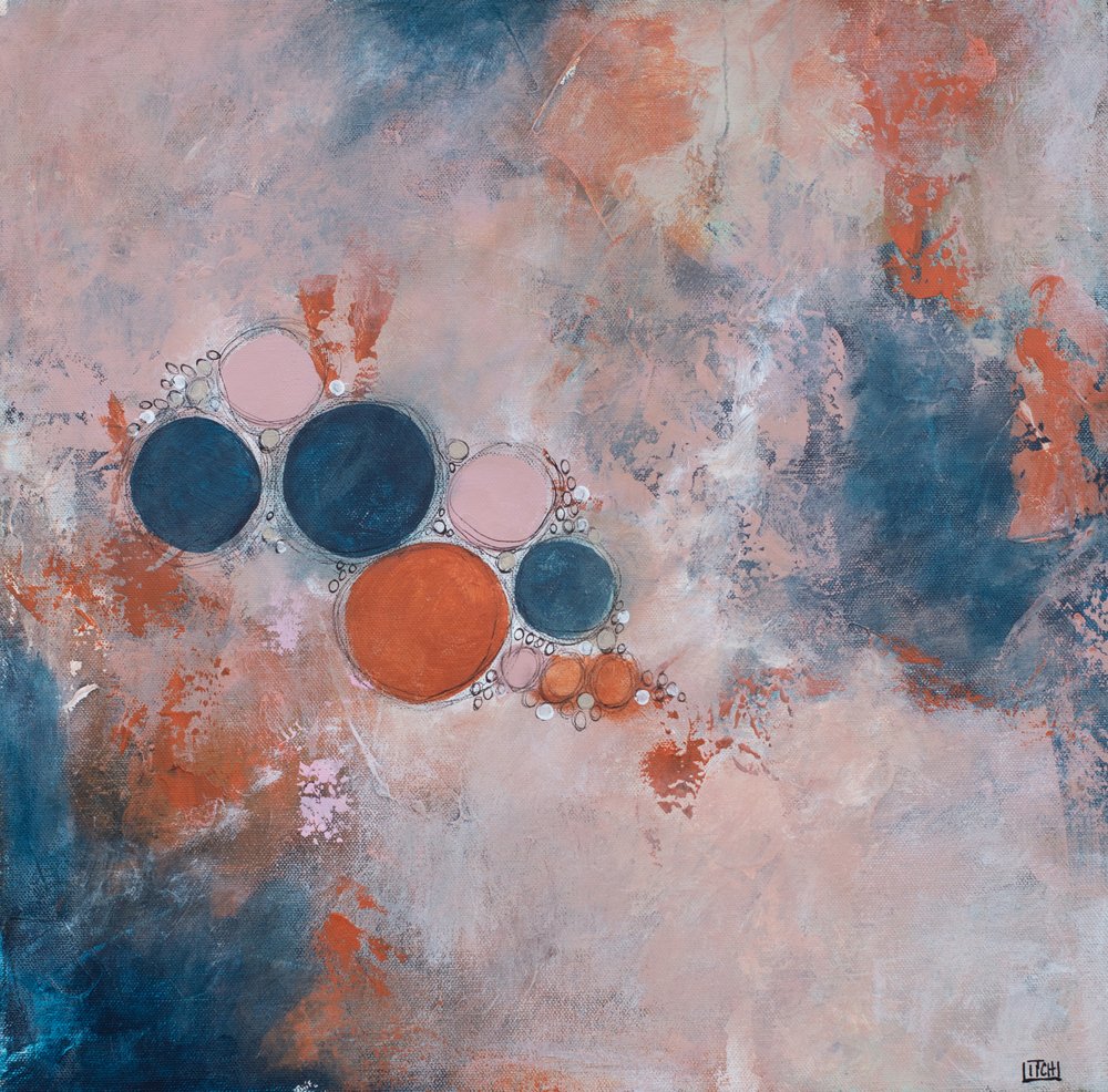 Blidt cirkelarrangement af Lillian Christiansson