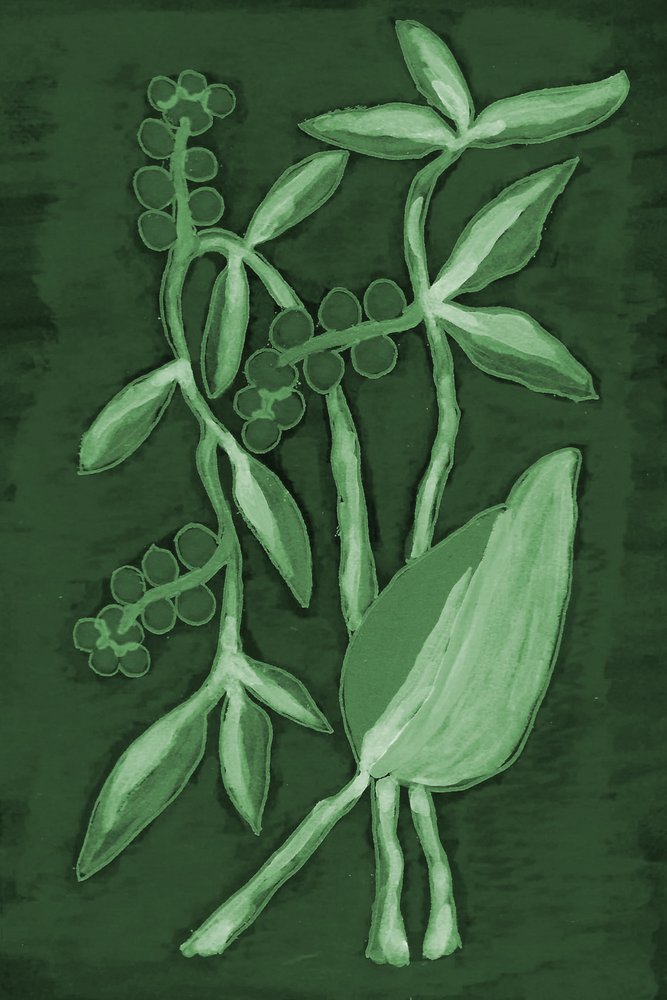 Botaniske grønne nuancer af Lori Ann Folz
