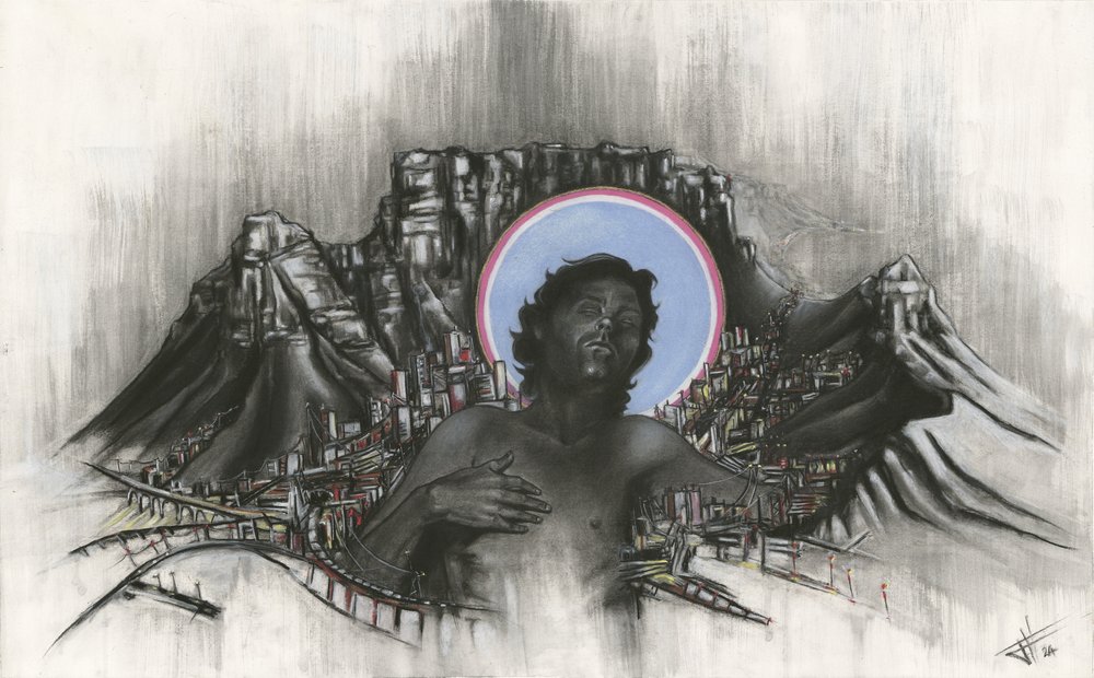 Jesus over Kapstaden af Lourens Joubert