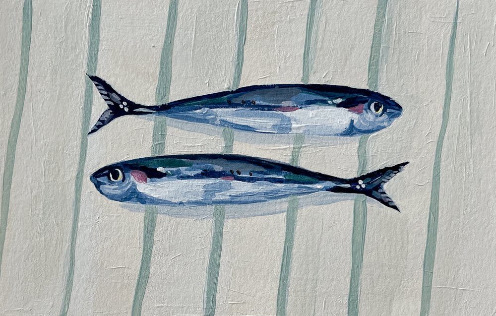 To blå fisk af Madison Phipps
