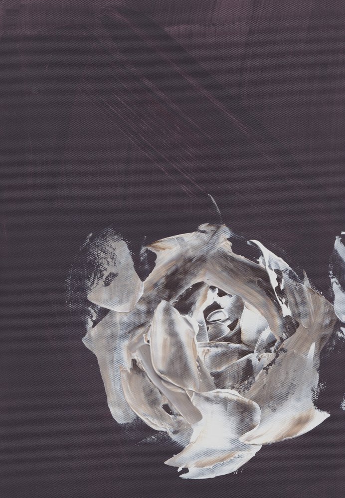 Mørk abstrakt rose af Maira Ribena