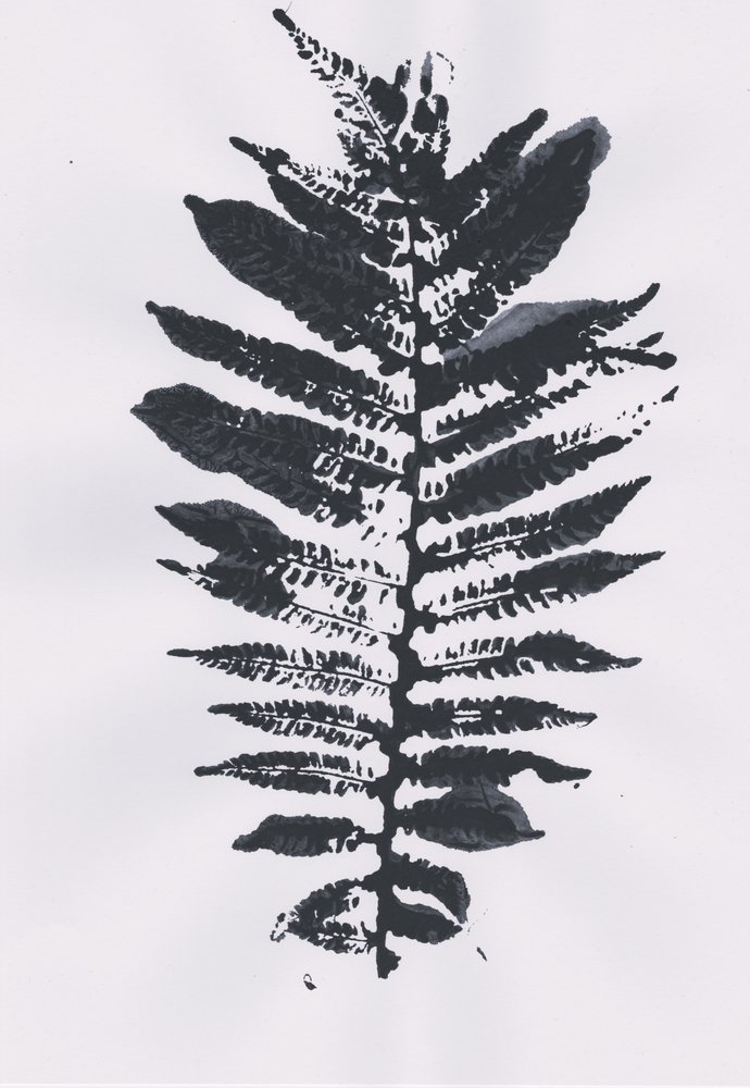 Elegant Fern Leaf af Maira Ribena