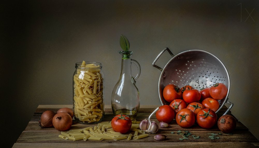 Traditionelle italienske råvarer af Margareth Perfoncio