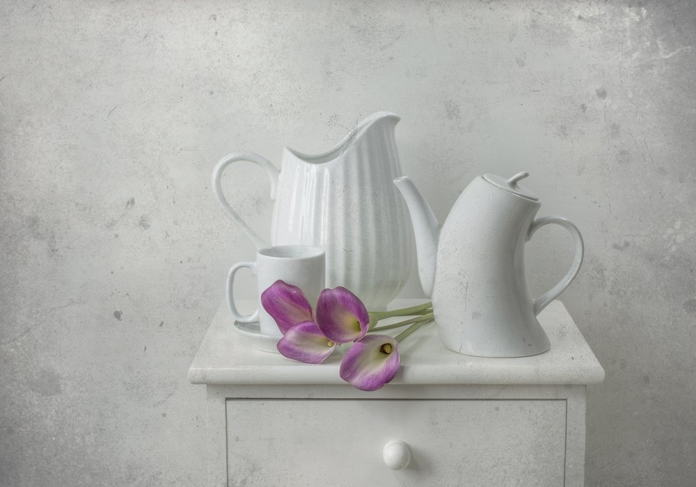 Stilleben i shabby chic-stil af Margareth Perfoncio