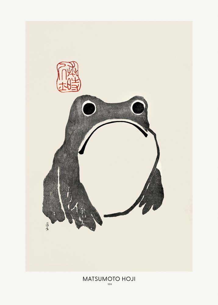 Frog 1814 af Matsumoto Hoji af Matsumoto Hoji