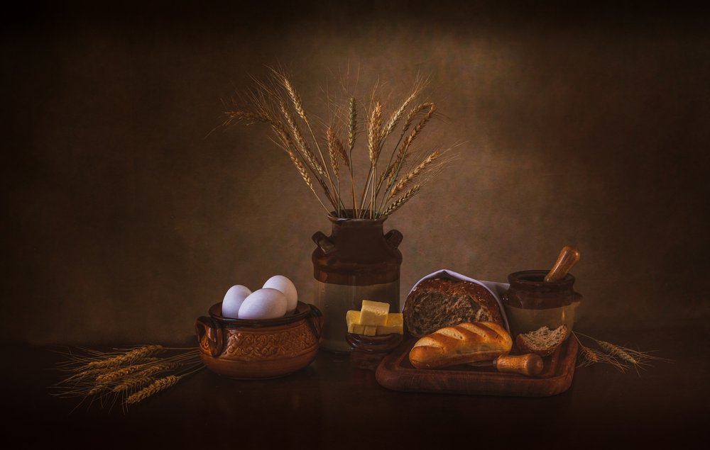 Golden Harvest – Stilleben af May G