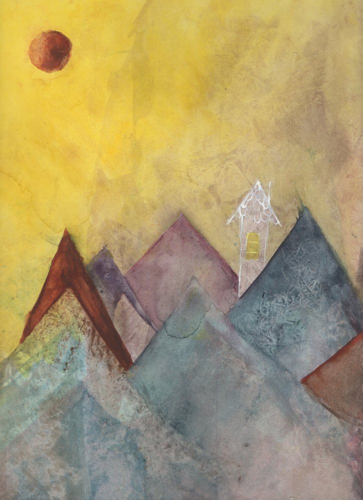Golden Mountain Home af May Hilma