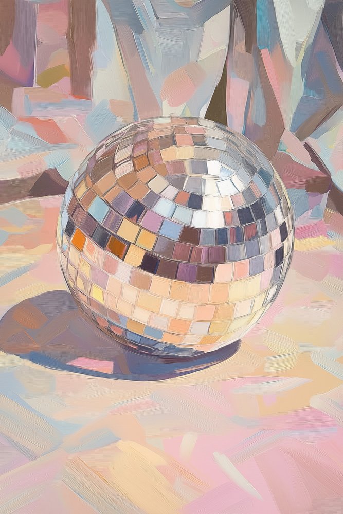 Disco Ball-kage af Melloi Art Prints